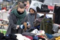 A large flea market in Vienna, Austria, Europe Royalty Free Stock Photo